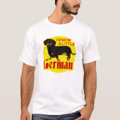 Ik ken een beetje Duits T-shirt (Voorkant)