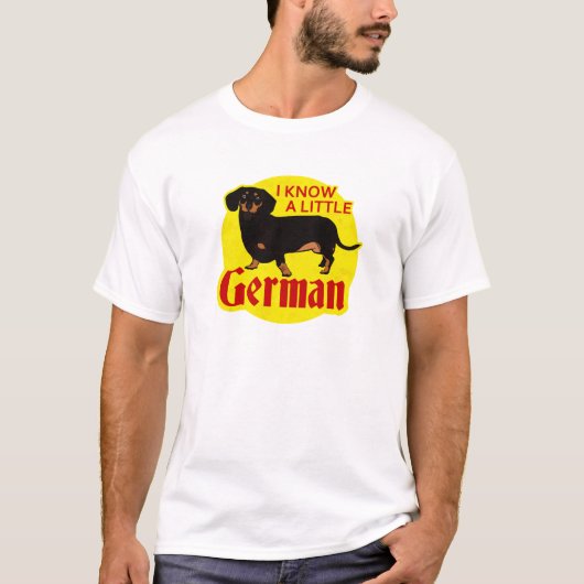Ik ken een beetje Duits T-shirt (Voorkant)