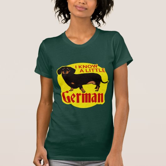 Ik ken een beetje Duits T-shirt (Voorkant)