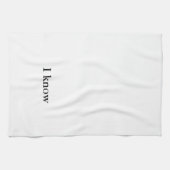 Ik ken een handdoek - zie andere aanbieding voor m (Horizontaal)