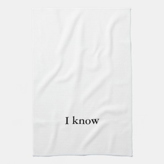 Ik ken een handdoek - zie andere aanbieding voor m (Verticaal)