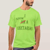 Ik ken een vegetarisch T-shirt (Voorkant)