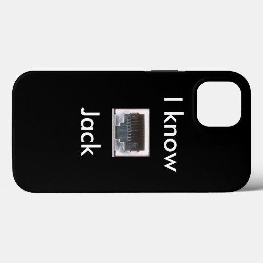 Ik ken Ethernet-netwerkaansluiting Case-Mate iPhone Case (Achterkant (horizontaal))