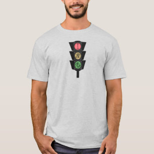 Ik ken geen verkeerslichten t-shirt