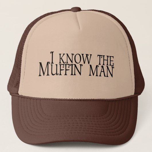Ik ken het Muffin Man Trucker Pet (Voorkant)