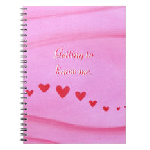 Ik ken het Notitieboek Red Hearts Journal