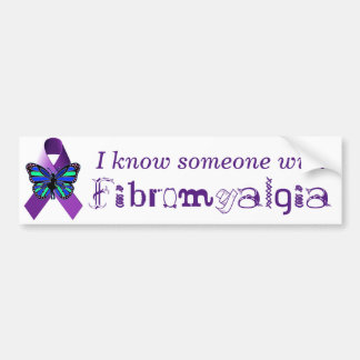 Ik ken iemand met Fibromyalgia Bumpersticker