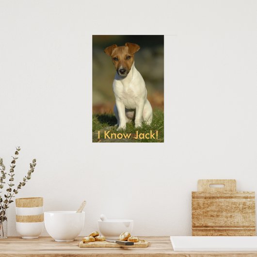 Ik ken Jack. Poster (Keuken)