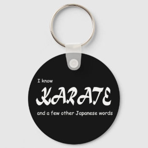 Ik ken Karate en andere Japanse Woorden. Grappig Sleutelhanger