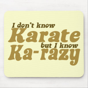 Ik ken Karate niet Muismat