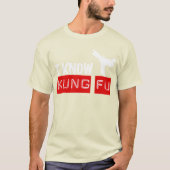 Ik ken KUNG FU Graphic T-shirt (Voorkant)