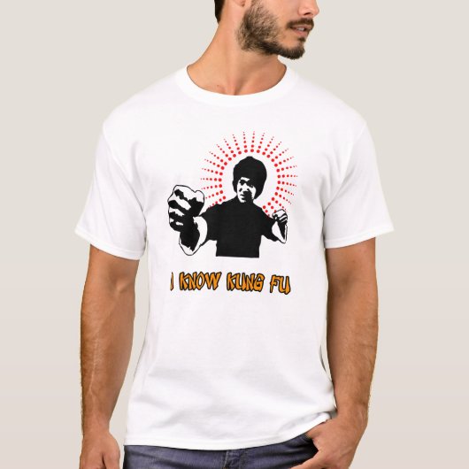 Ik ken Kung Fu T-shirt (Voorkant)