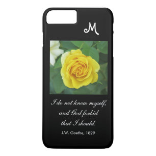 Ik ken mezelf niet. . . (Goethe quote) iPhone 8/7 Plus Hoesje