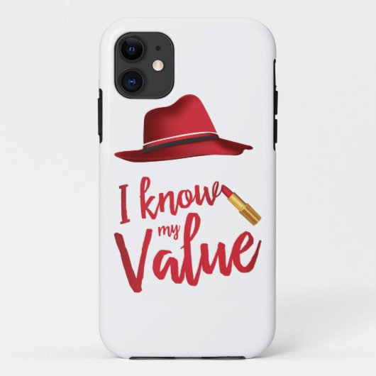 Ik ken mijn waarde iPhone SE-Hoesje Case-Mate iPhone Case (Achterkant)