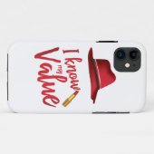 Ik ken mijn waarde iPhone SE-Hoesje Case-Mate iPhone Case (Achterkant (horizontaal))