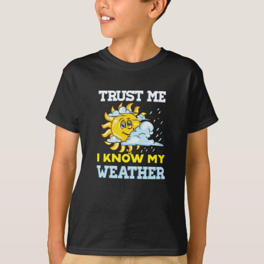 Ik ken mijn weer - Gift T-shirt (Voorkant)