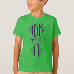 Ik ken Search IT Technology Geek niet T-shirt