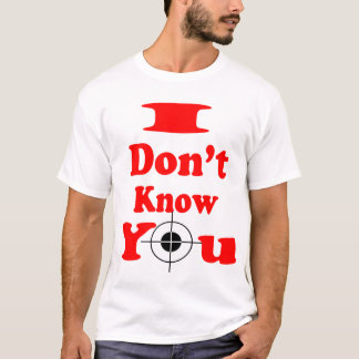 Ik ken u-Shirt niet (1) T-shirt