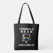 Ik kende een Beer en ik vond het grappig Tote Bag (Achterkant)