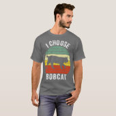 Ik kies Bobcat T-shirt (Voorkant volledig)