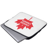 Ik kies Canada Electronics Bag Laptop Sleeve (Voorkant onderkant)