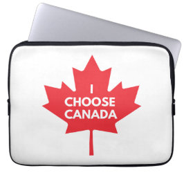 Ik kies Canada Electronics Bag Laptop Sleeve
