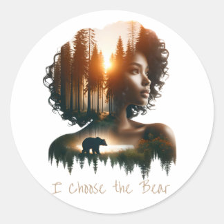 Ik kies de Beer Sticker