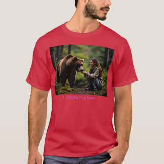 Ik kies de beer t-shirt