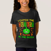 Ik kies de schattigste pompoenen in de patch t-shirt (Voorkant)