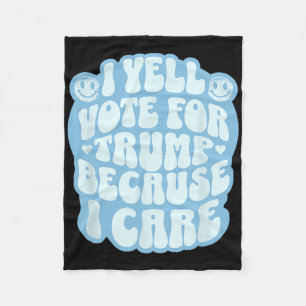 Ik kies de veroordeelde grappige Trump patriot rep Fleece Deken