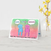 Ik kies een Nieuwe BinnenStem Kaart (Gele Bloem)