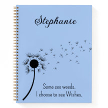 Ik kies ervoor om wensen paardenbloem in de wind t