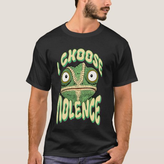 Ik Kies Geweld T-shirt (Voorkant)