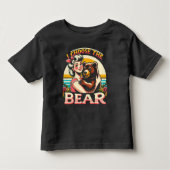Ik kies het Beer Kinder Shirts (Voorkant)