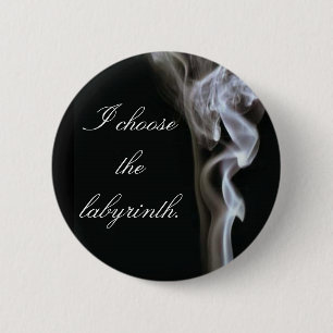 Ik kies het labyrint ronde button 5,7 cm