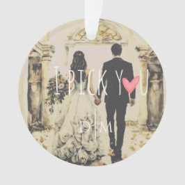 Ik kies je liefde ornament