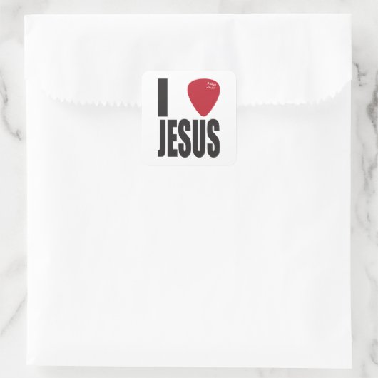 Ik kies Jezus Stickers (Tas)