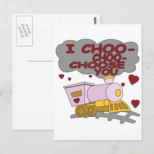 Ik kies jou briefkaart (Voorkant / Achterkant)