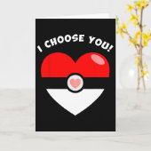 Ik Kies Jou Valentijn Video Game Parodie 1 Kaart (Gele Bloem)