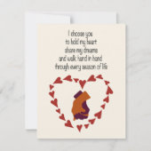 Ik Kies Jou Valentijnsdag Kaart (Voorkant)
