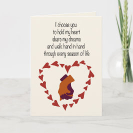 Ik Kies Jou Vouw Valentijnskaart Feestdagen Kaart