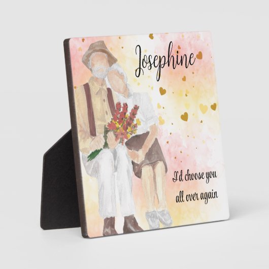 Ik kies jullie weer in een groot Jubileum Fotoplaat (Voorkant)