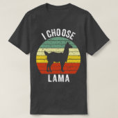 Ik kies lama t-shirt (Design voorkant)