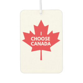 Ik kies voor Canada Air Freshener Luchtverfrisser
