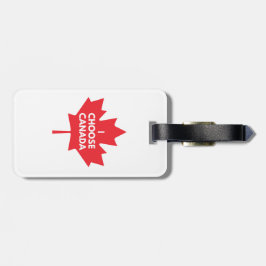 Ik kies voor Canada Bagagelabel