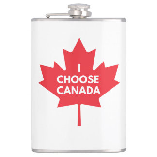 Ik kies voor Canada Hip Flask Heupfles