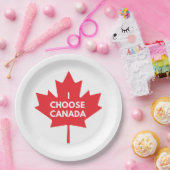 Ik kies voor Canada Paper Bord (Feest)
