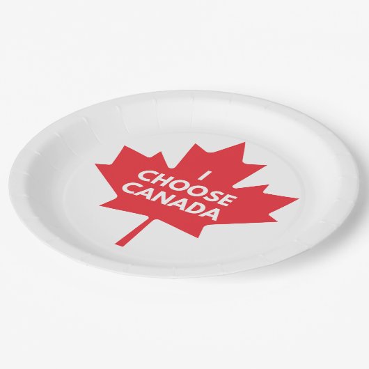 Ik kies voor Canada Paper Bord (Gekanteld)
