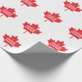 Ik kies voor Canada Wrapping Paper Cadeaupapier (Hoek)