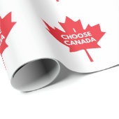 Ik kies voor Canada Wrapping Paper Cadeaupapier (Rol Hoek)